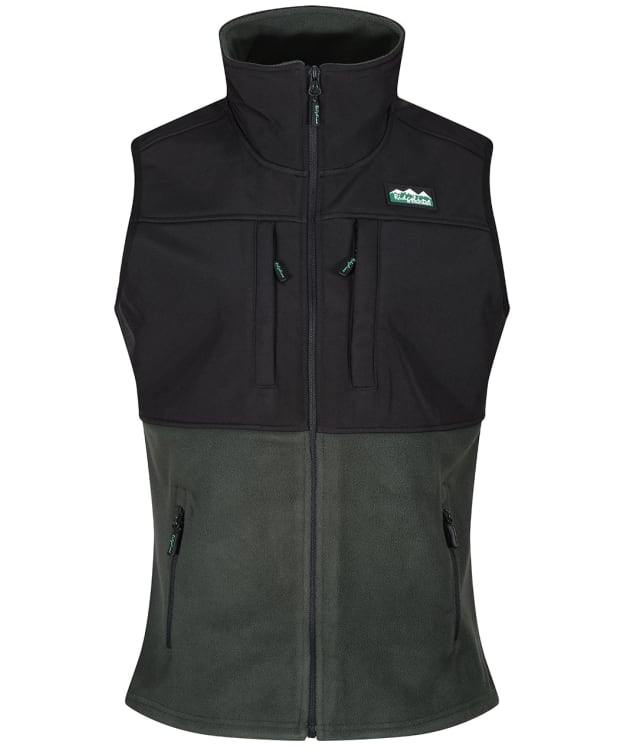 Women's Ridgeline Hybrid Vest - Olive / Black