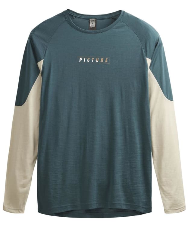 Men's Picture Salinar Merino Long Sleeve T-Shirt - Deep Water
