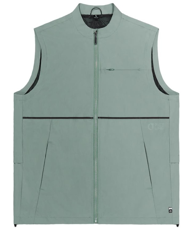 Picture Sozon Water Repellent Vest - Green Spray