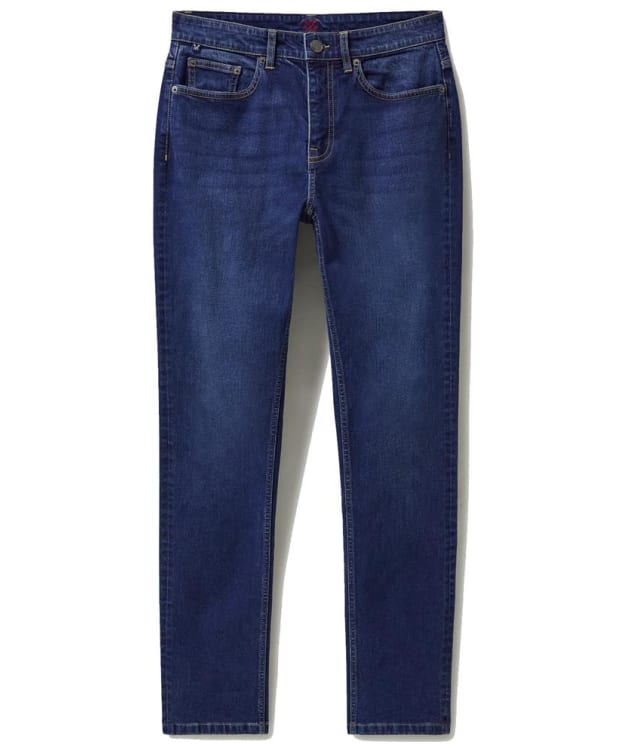 Men's Crew Clothing Parker Straight Jeans - Mid Wash