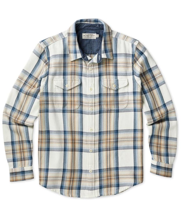 Men's Outerknown Blanket Shirt - Sandy Ocean Plaid