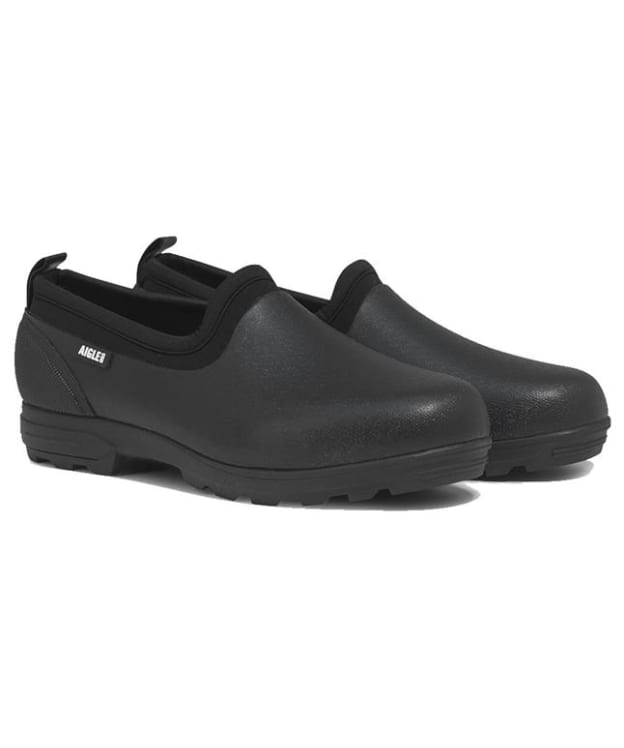 Men's Aigle Lessfor 2 Rubber Closed Clogs - Black