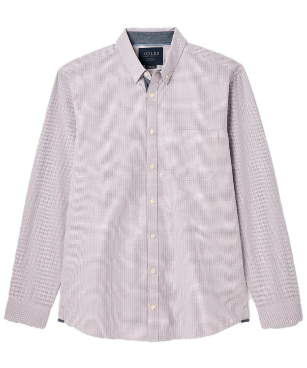 Men's Joules Abbott Classic Check Shirt - Pink Gingham