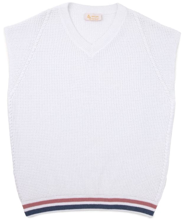 Hay Life Oversized Knitted Tank Top - White