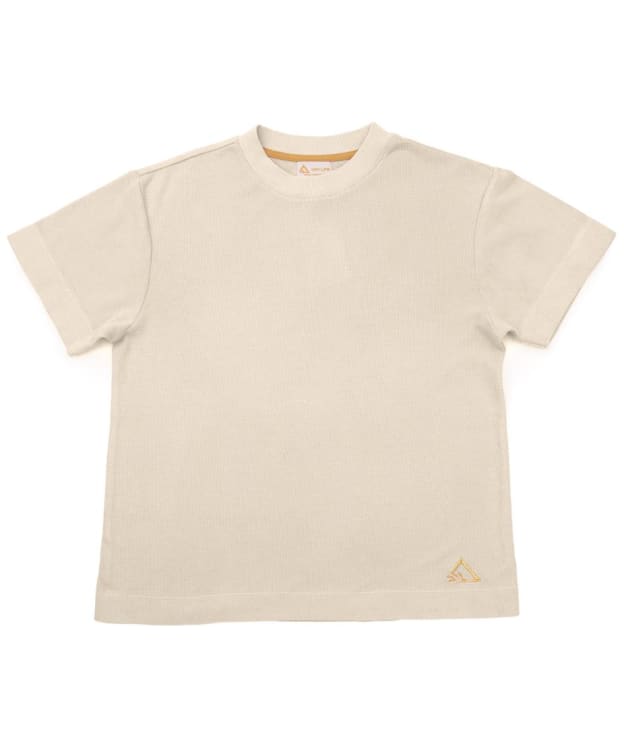 Hay Life Waffle Boxy T-Shirt - Off White