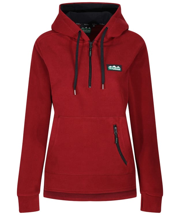 Women's Ridgeline Ballistic Fleece Hoodie - Rhubarb