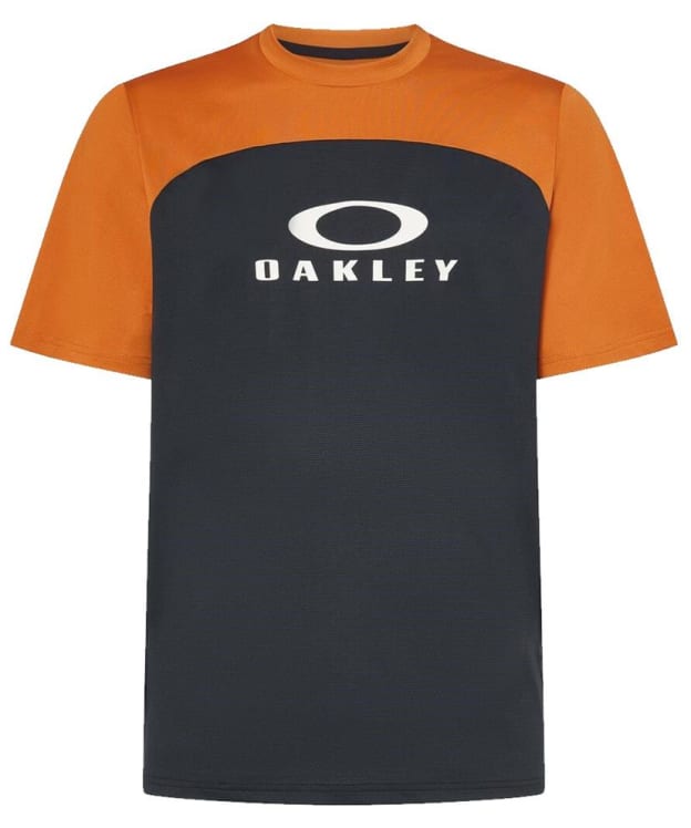 Men's Oakley Free Ride Short Sleeve Bike Jersey - Ginger