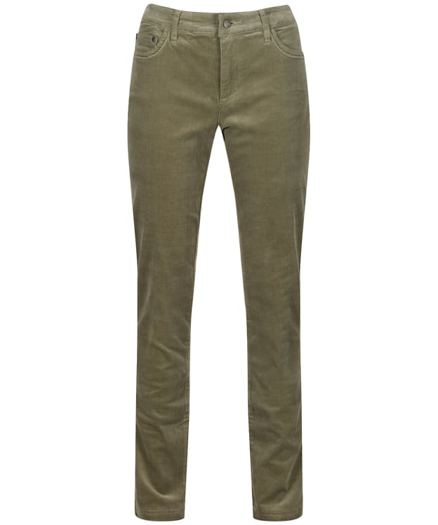 Women's Dubarry Honeysuckle Cord Slim Fit Jeans - Dusky Green