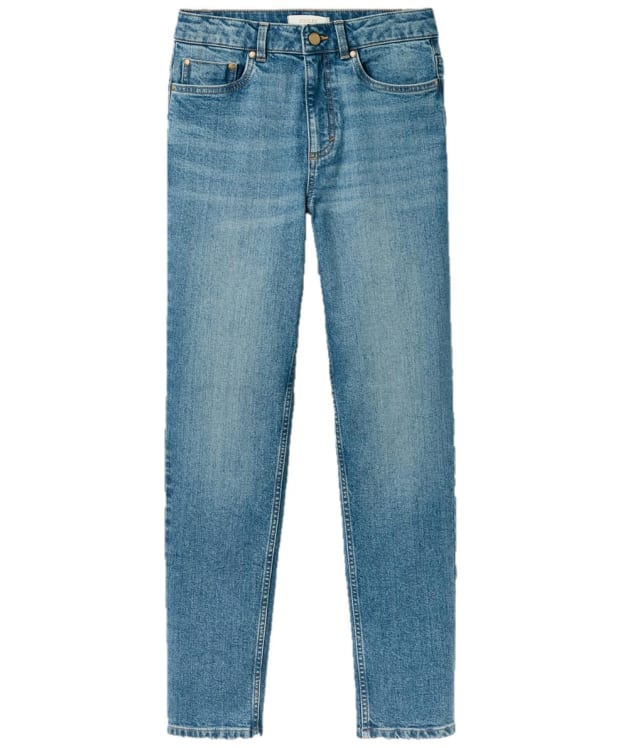 Women's Joules Slim Straight Jeans - Mid Indigo