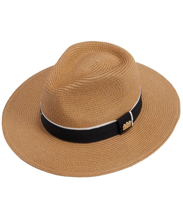 Women's Holland Cooper Francesca Trilby Hat - Camel Black