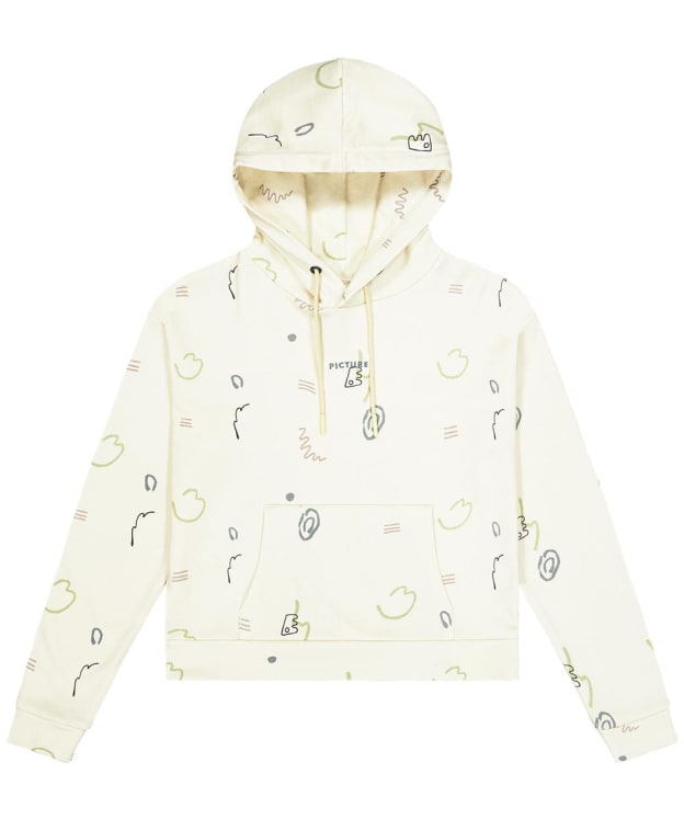 Women's Picture Neris Cropped Hoodie - Bloom Print