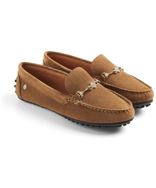 Women’s Fairfax & Favor Trinity Driving Shoes - Tan