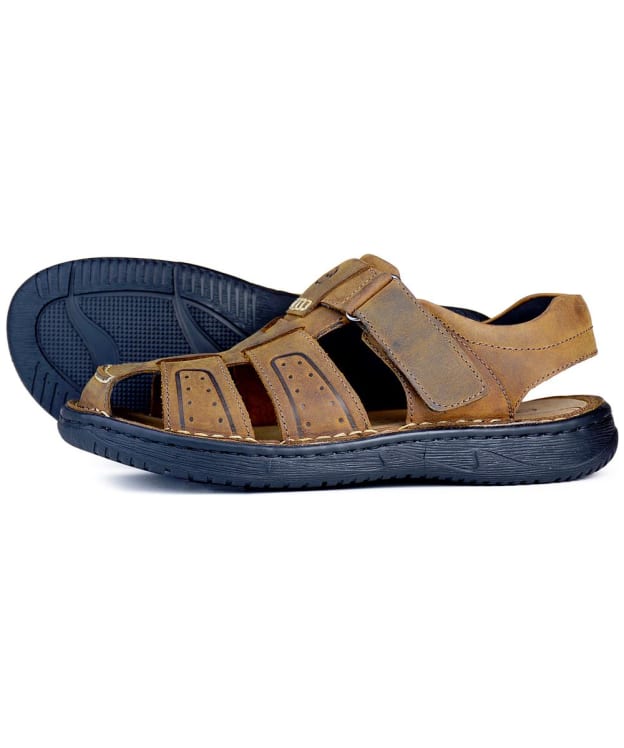 Men's Orca Bay Grenada Leather Padded Sandals - Sand