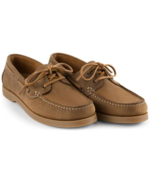 Men’s Le Chameau Galion Deck Shoes - Walnut