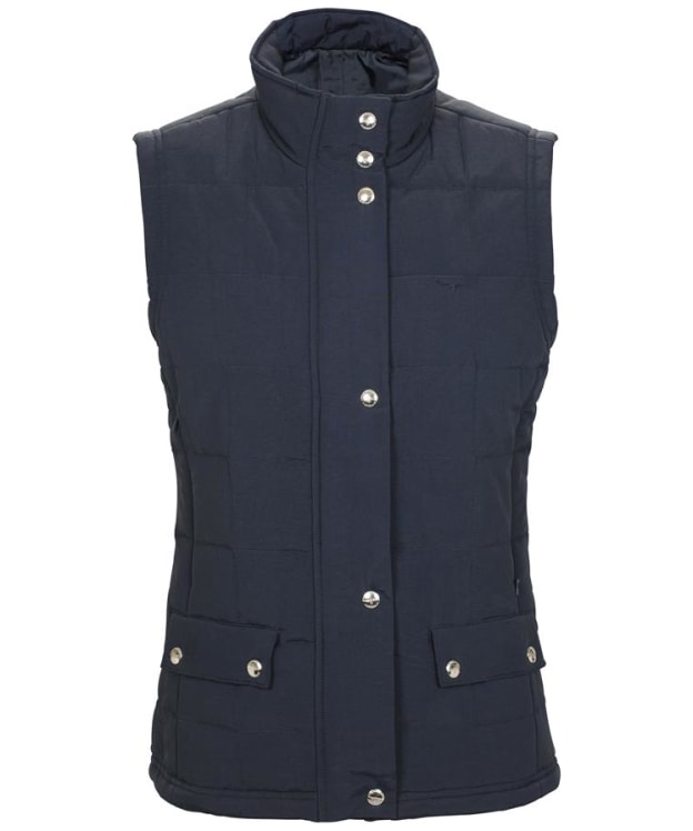 Women's R.M. Williams Wilpena Creek Quilted Vest - Navy