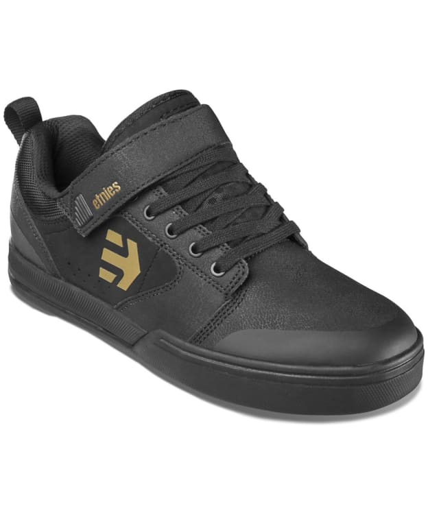 Men's Etnies Camber Clip Mountain Biking Shoes - Black / Gold