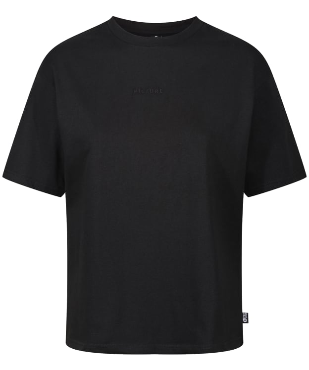 Women's Picture Maogany T-Shirt - Black