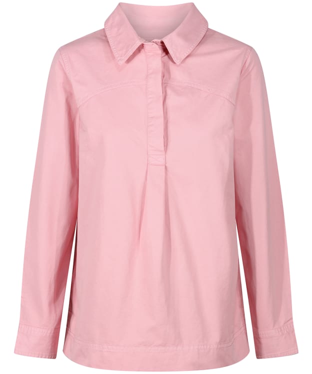 Women's Joules Brinley Heavyweight Cotton Deck Shirt - Pink