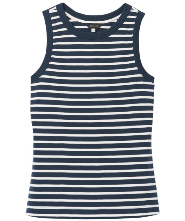 Women's Joules Harbour Jersey Vest - Navy Stripe