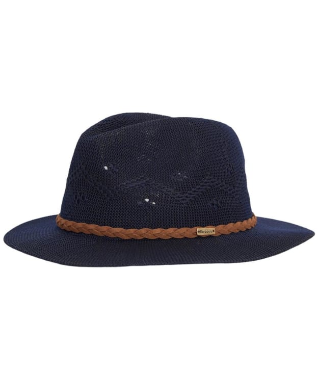 Women's Barbour Flowerdale Trilby Hat - Navy 2