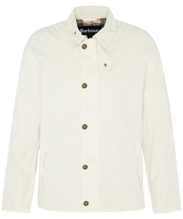 Men's Barbour Tracker Casual Cotton Jacket - Mist