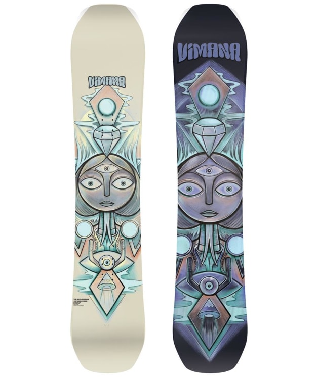 Men's Vimana The Motherbrain Hybrid Snowboard - Venus Tan / Multi