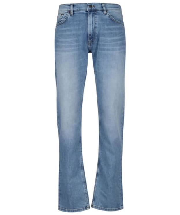 Men's GANT Classic Regular Fit Mid Rise Jeans - Light Blue Vintage
