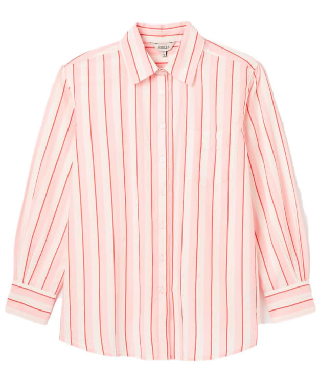 Women's Joules Amilla Shirt - Pink Stripe