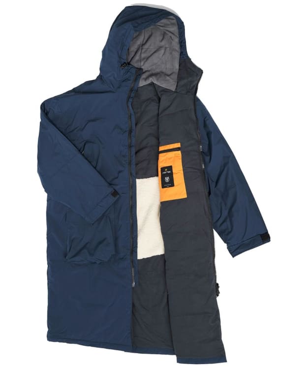 Voited Water Resistant Polar Fleece Changing Robe - Ocean Navy