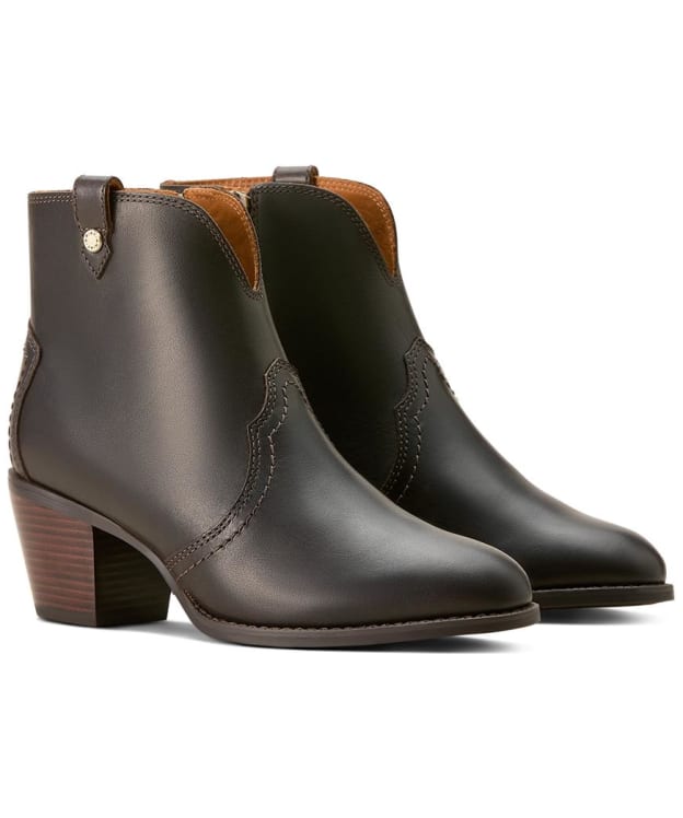 Women’s Ariat Tilbury Leather Boots - Chocolate Truffle