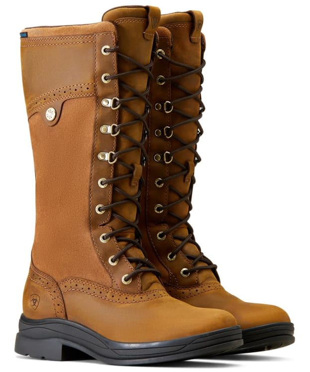 Women’s Ariat Wythburn II Waterproof Boots - Weathered Brown