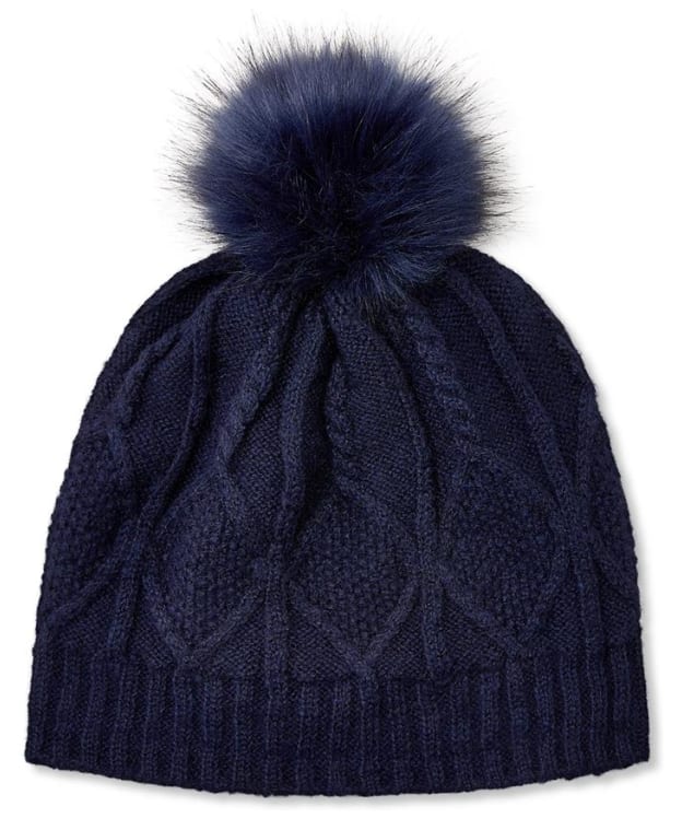 Women's Ariat Kelston Bobble Hat - Navy Eclipse