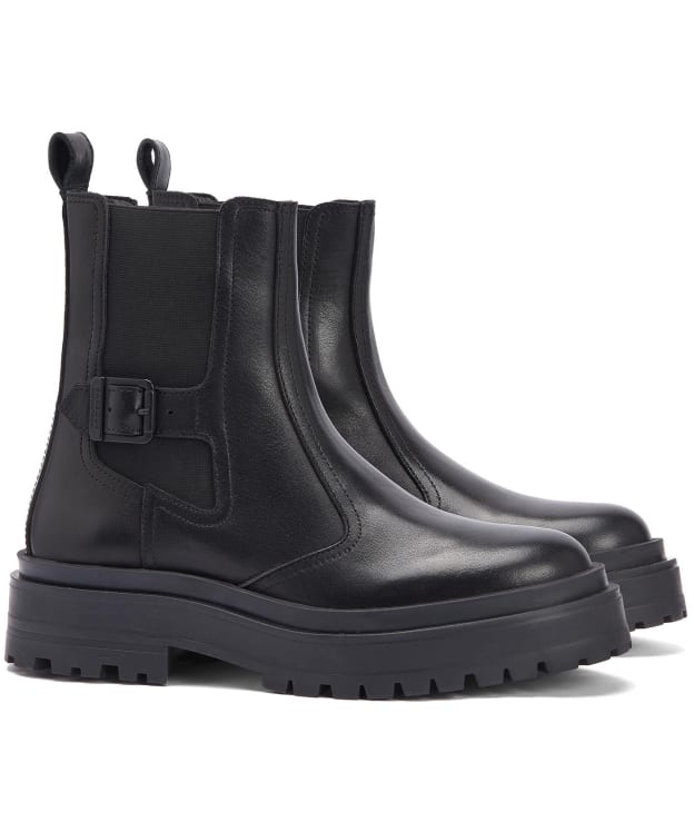 Women's Barbour International Milla Chelsea Boots - Black