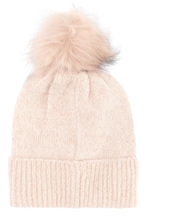 Women's Barbour International Sparkle Knit Beanie - Pink
