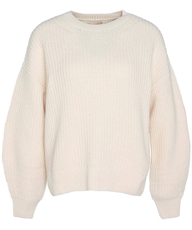 Women's Barbour Scarlett Knitted Jumper - Ecru
