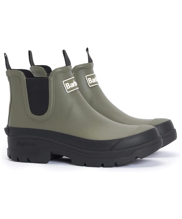 Women's Barbour Nimbus Chelsea Wellingtons - Olive / Black