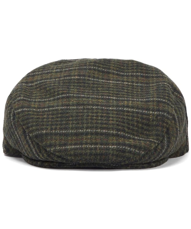 Men’s Barbour Wilkin Flat Cap - Olive Check