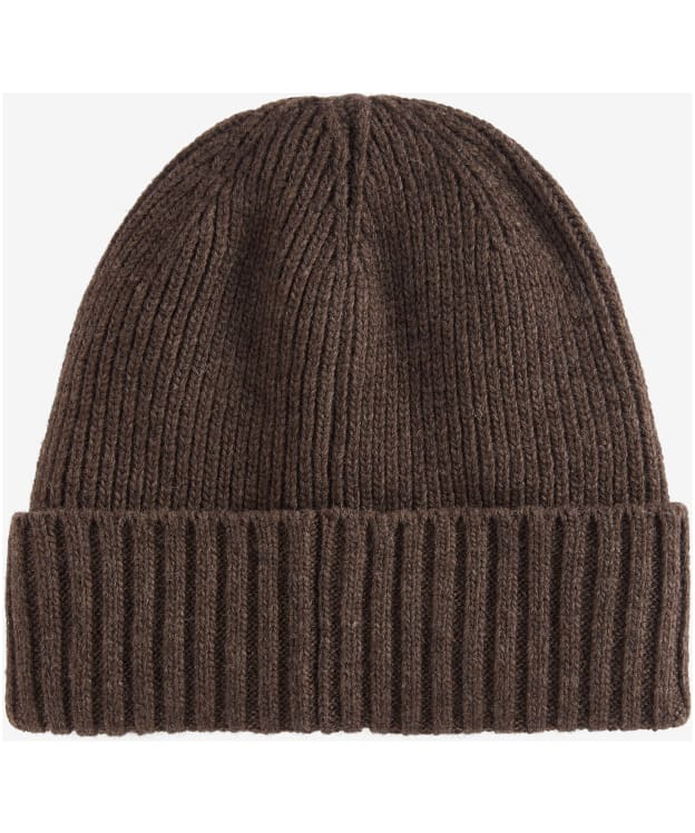 Men's Barbour Carlton Beanie Hat - Mid Brown