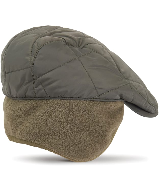 Men's Barbour Burford Flat Cap - Olive