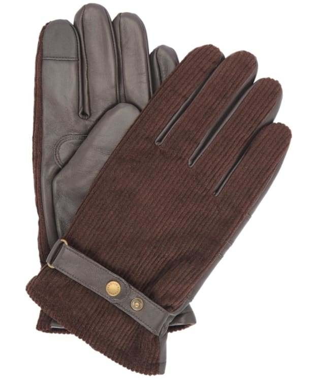 Men's Barbour Nelson Gloves - Brown