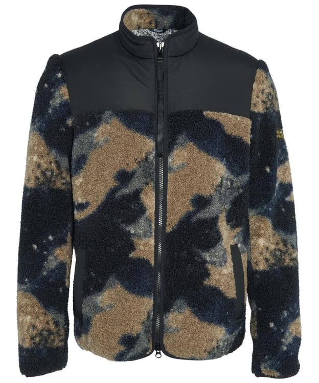 Men's Barbour International Camo Drafthouse Fleece Jacket - Camo