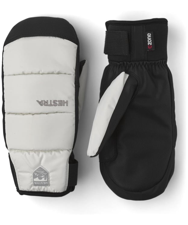 Hestra Czone Frost Ski Mitts - Ivory