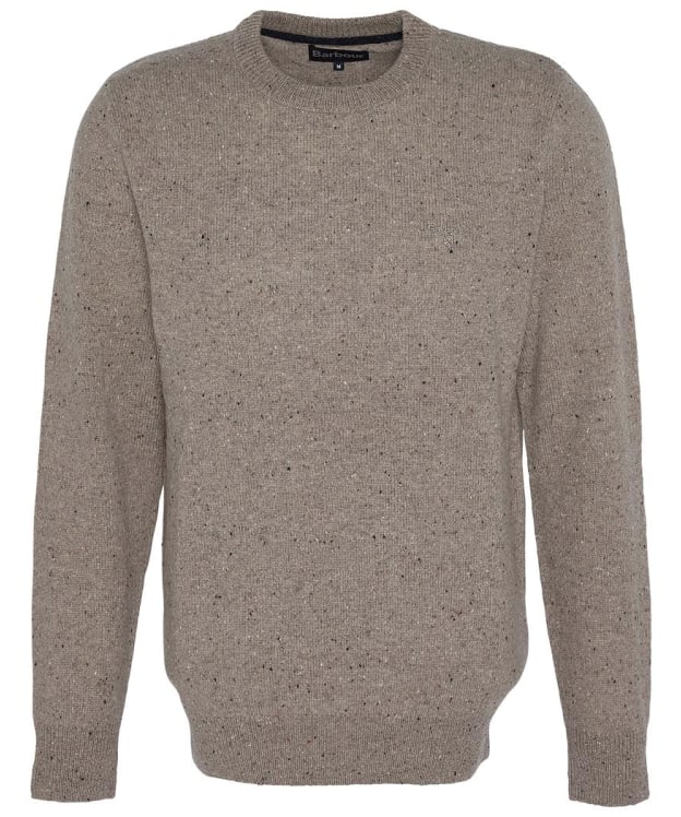 Men's Barbour Tainsbury Crew Neck Sweater - Stone