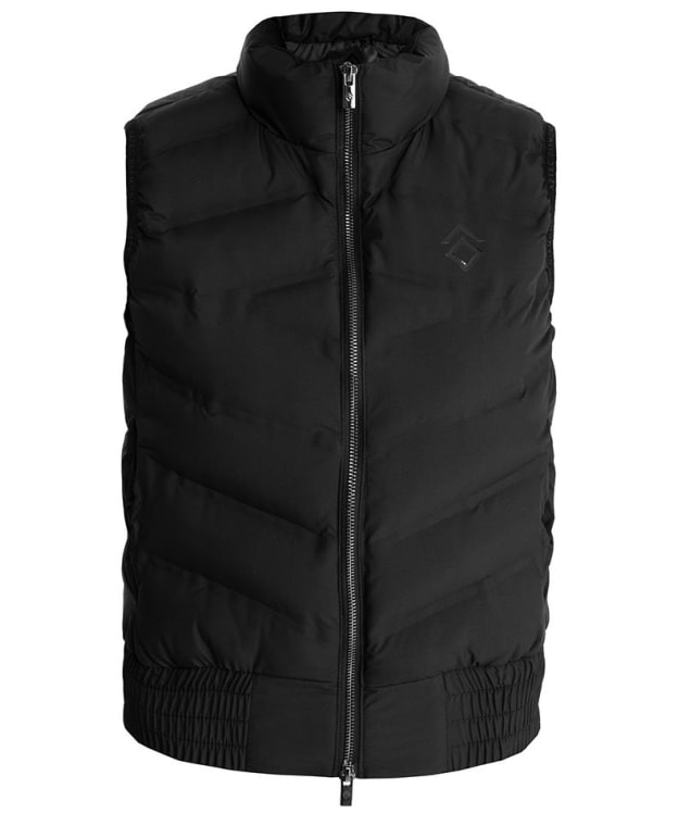 Women's Aztec Diamond Lightweight Gilet - Black