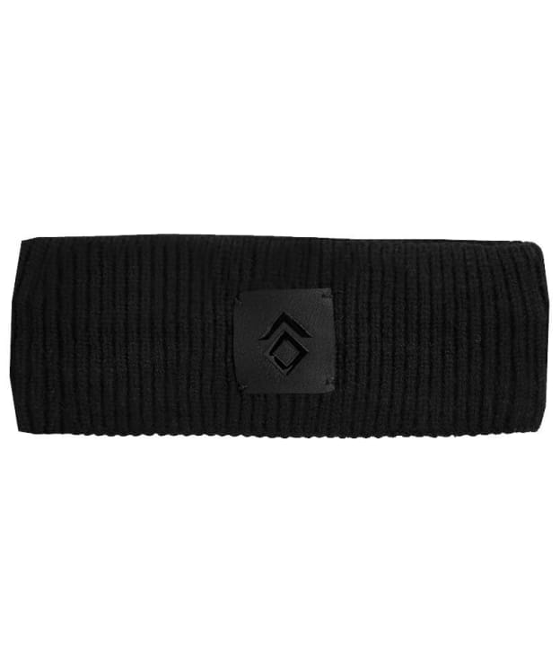 Women's Aztec Diamond Logo Headband - Black