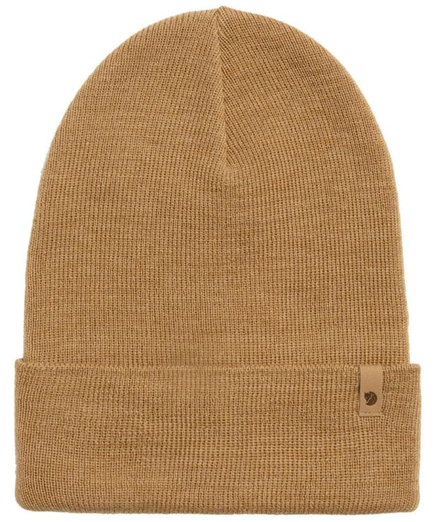 Fjallraven Classic Knit Beanie Hat - Buckwheat Brown