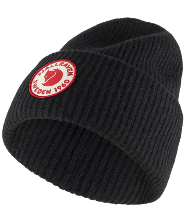 Fjallraven 1960 Logo Beanie Hat - Black