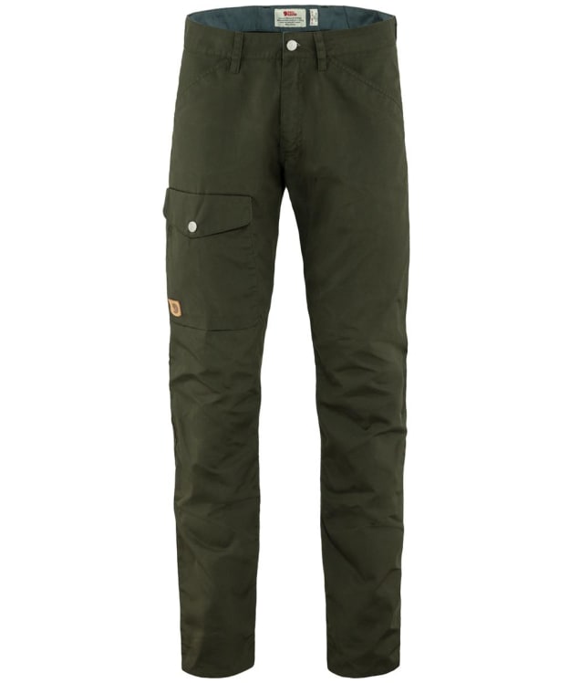Men's Fjällräven Greenland Water Repellent Jeans - Deep Forest