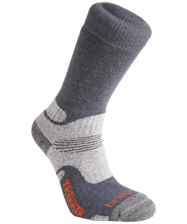 Men's Bridgedale Hike Midweight Merino Performance Boot Socks - Gunmetal