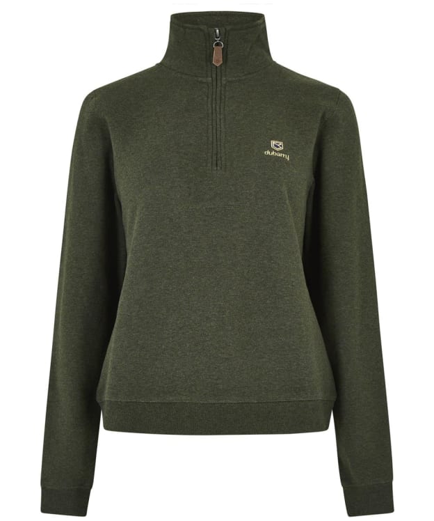 Women's Dubarry Castlemartyr 1/4 Zip Sweatshirt - Olive